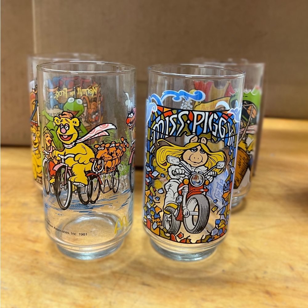Vintage Muppet x McDonald’s Glassware Set - Picture 3 of 3